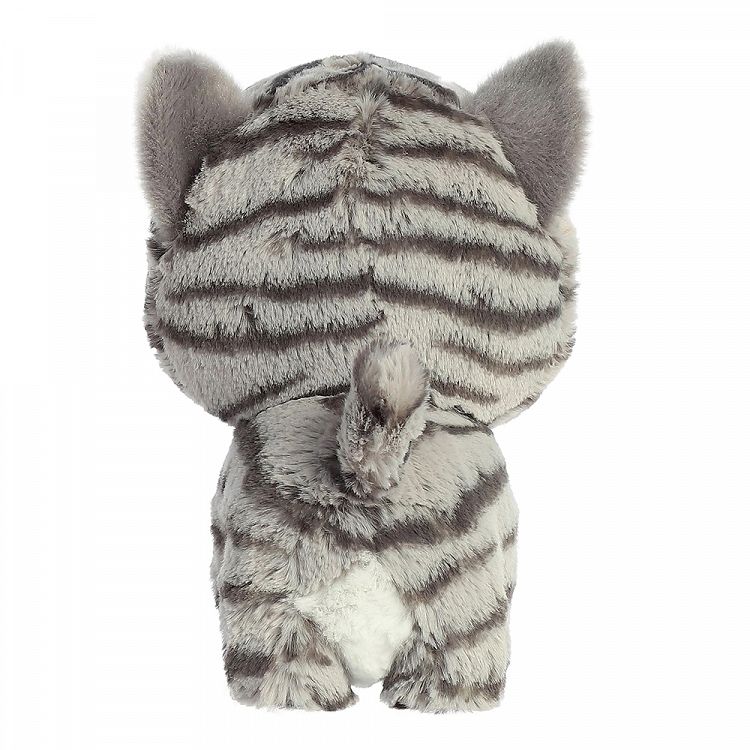 TEDDY PETS Grey Tabby Cat Λούτρινη Γατούλα 18εκ