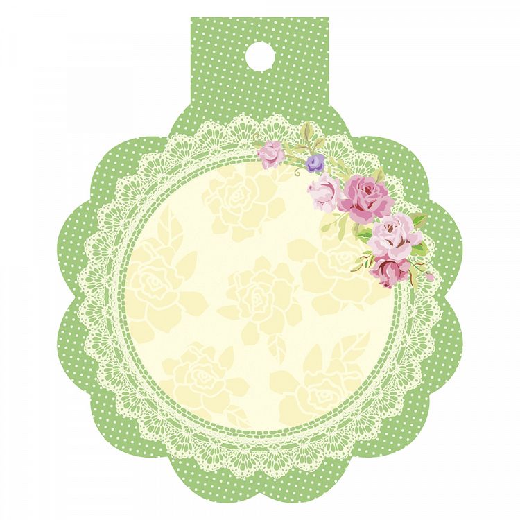 Design Papers With Hole MINICUTTIES Roses