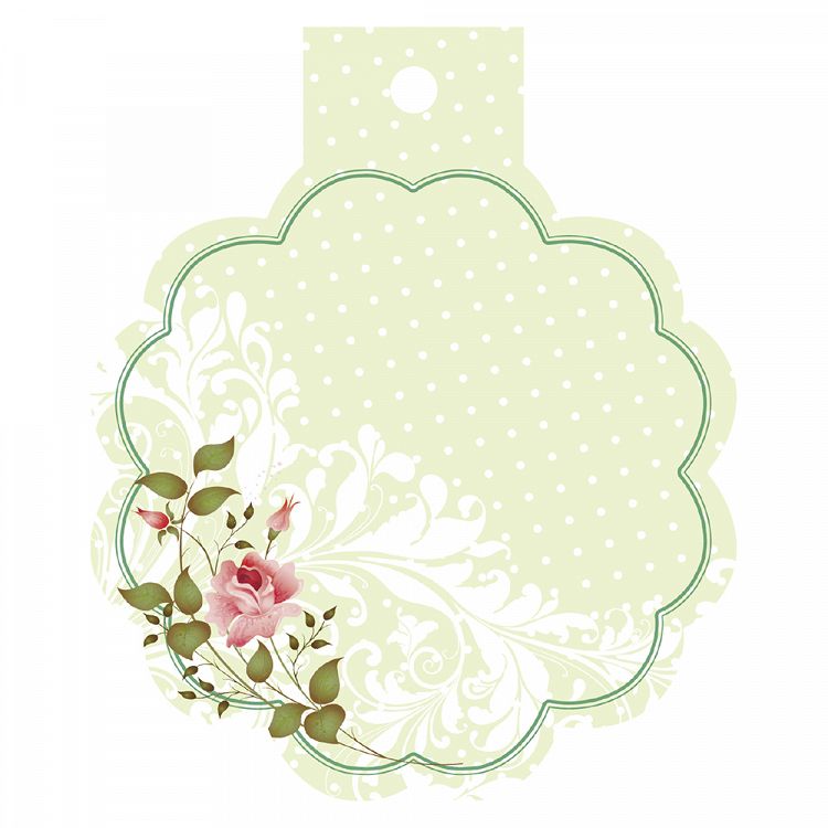 Design Papers With Hole MINICUTTIES Roses