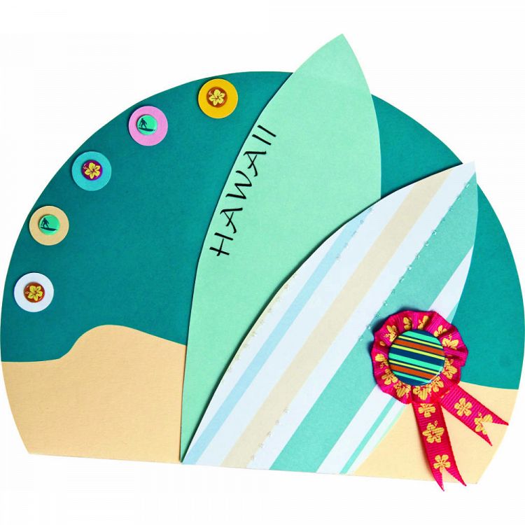 Brads & Ribbons with Split-pins Summer Breeze