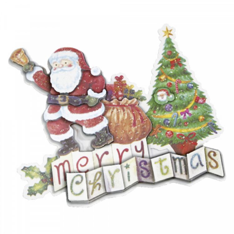 Σετ Αυτοκόλλητα 3D-card Topper Kit-XMAS, 20 motive