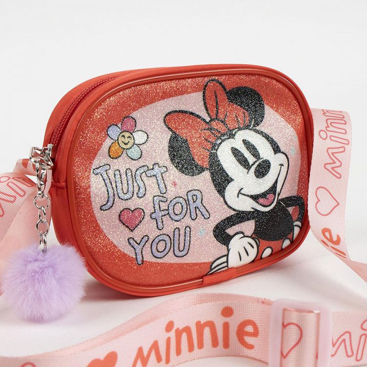 Τσαντάκι Ώμου 11εκ Οβάλ DISNEY Minnie Mouse Fantasia