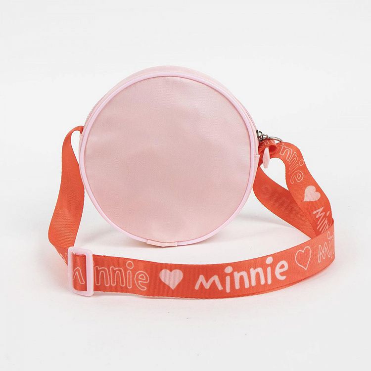 3D Τσαντάκι Ώμου 13εκ Στρογγυλό DISNEY Minnie Mouse