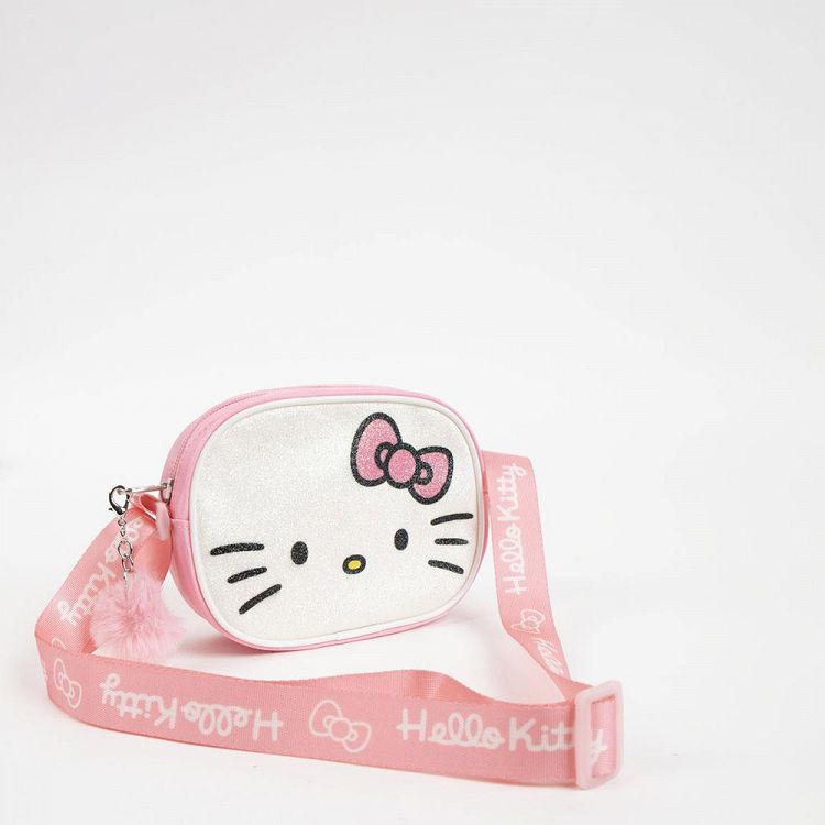 Τσαντάκι Ώμου 11εκ Οβάλ HELLO KITTY Fantasy