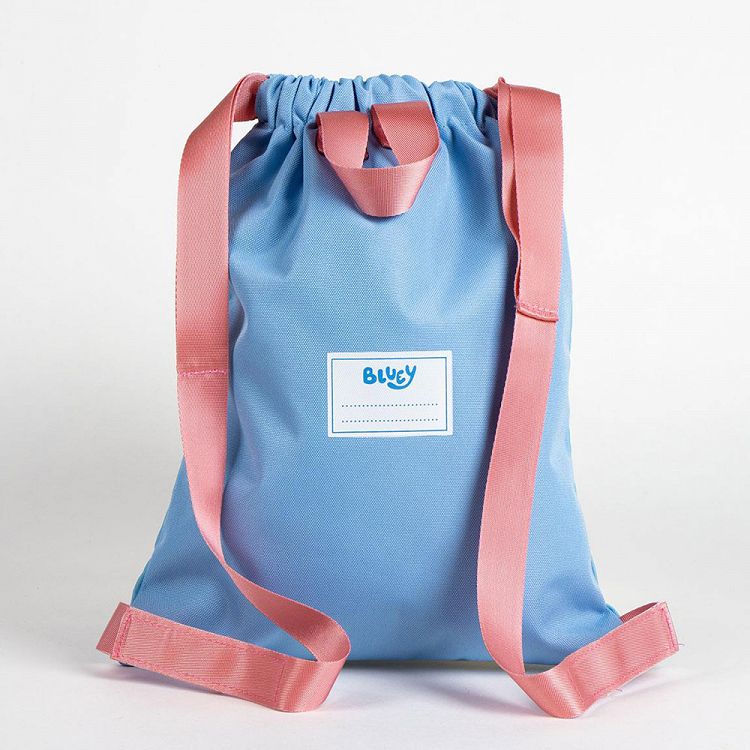Drawstring Bag 27X33 BLUEY