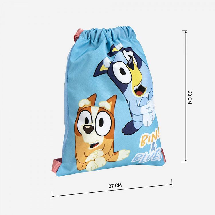 Drawstring Bag 27X33 BLUEY