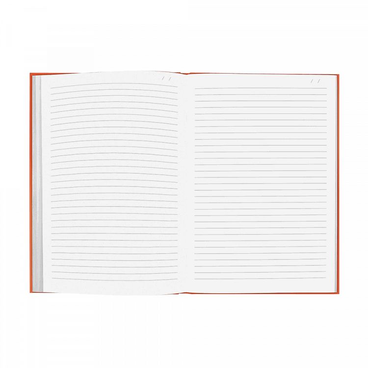CDA COLORMAT-X Lined Notebook A5/15X21 120 sheets Orange