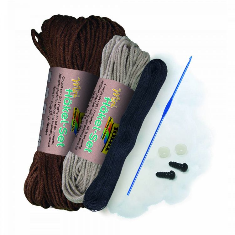 Mini Felt Sewing Set, Monkey
