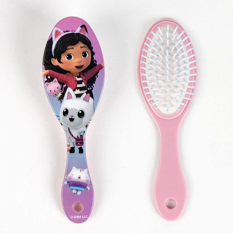 Transparent PVC Toiletry Bag with Hair-brush & Towel GABBY´S DOLLHOUSE