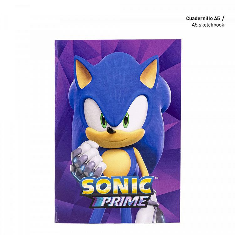 Colouring Stationery Set 8pcs SONIC Prime