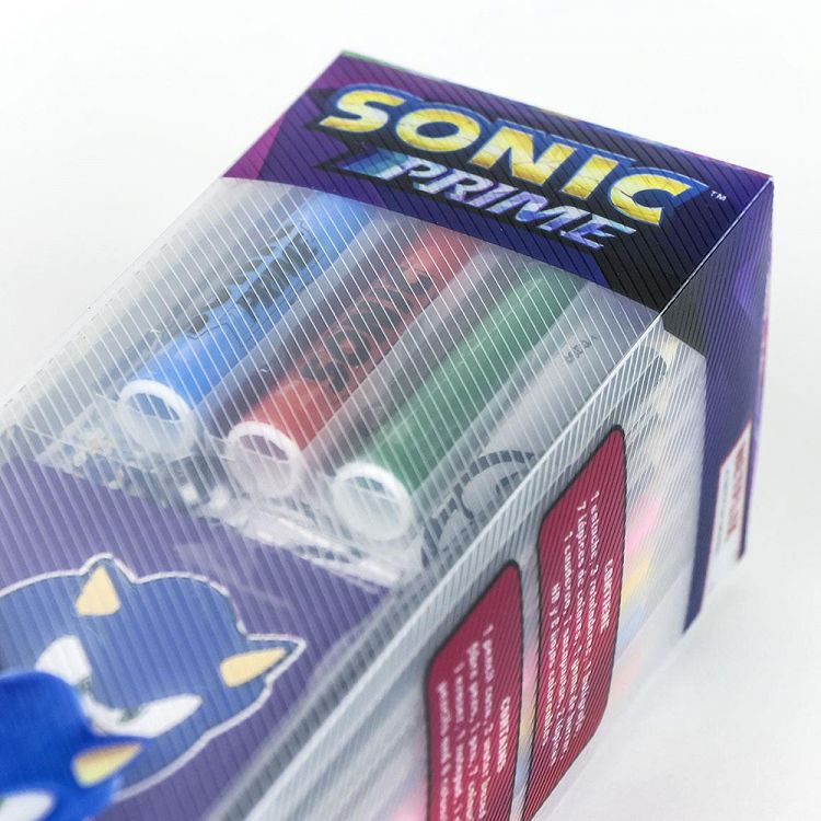 Box with Colouring Stationery Set 16pcs SONIC Prime