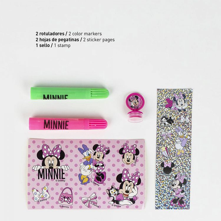 Colouring Stationery Set Box 26pcs DISNEY Minnie Mouse