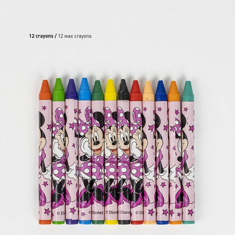 Colouring Stationery Set Box 26pcs DISNEY Minnie Mouse
