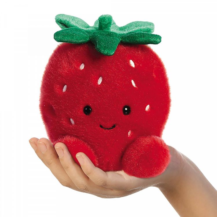 PALM PALS Juicy Strawberry Soft Toy 13cm/5in