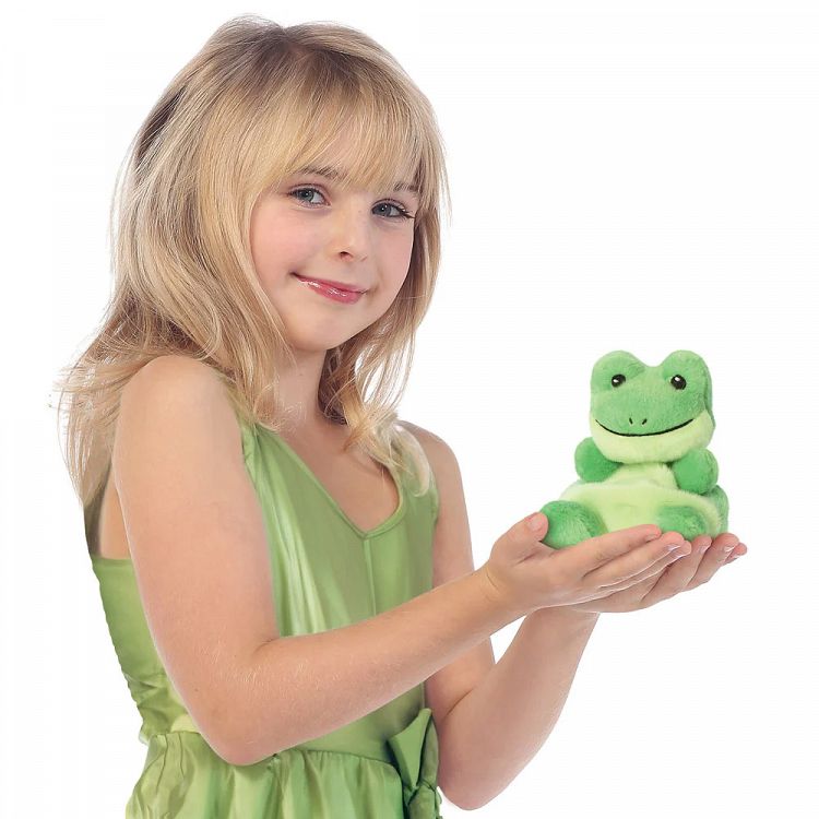 PALM PALS Ribbits Frog Λούτρινο Βάτραχος 13εκ