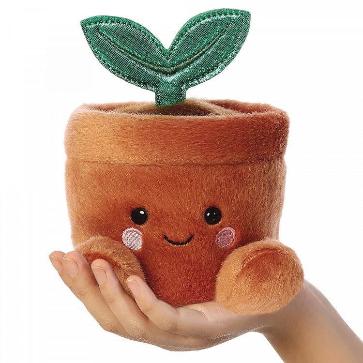 PALM PALS Terra Potted Plant Λούτρινο Φυτό σε Γλάστρα 13εκ