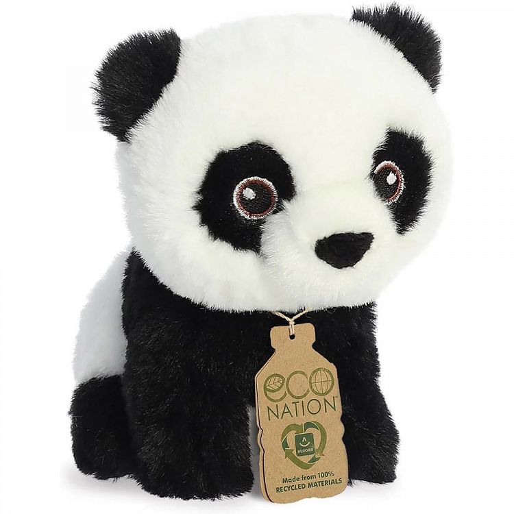 ECO NATION Mini Panda - Πάντα Λούτρινο, 13εκ
