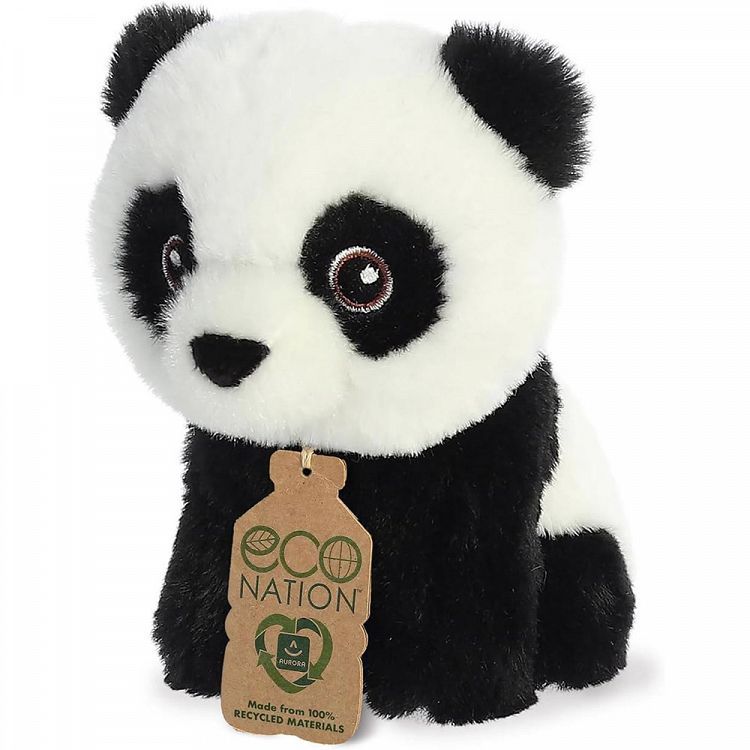 ECO NATION Mini Panda - Πάντα Λούτρινο, 13εκ