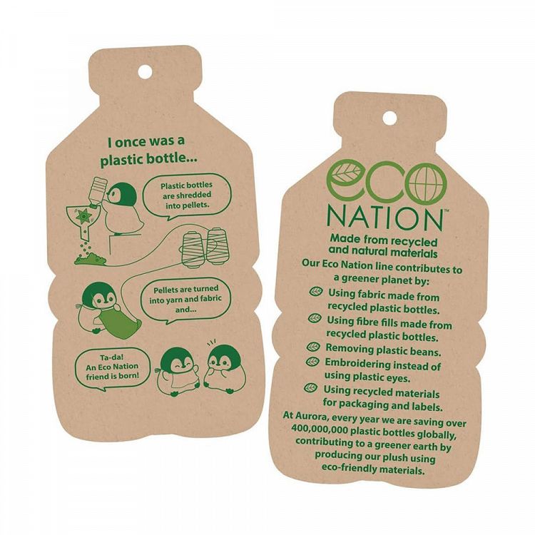 ECO NATION Mini Panda - Πάντα Λούτρινο, 13εκ