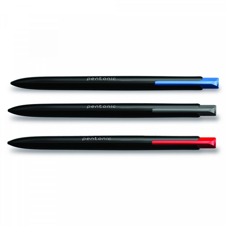 Ball pen LINC Pentonic Switch/red, 10pcs box