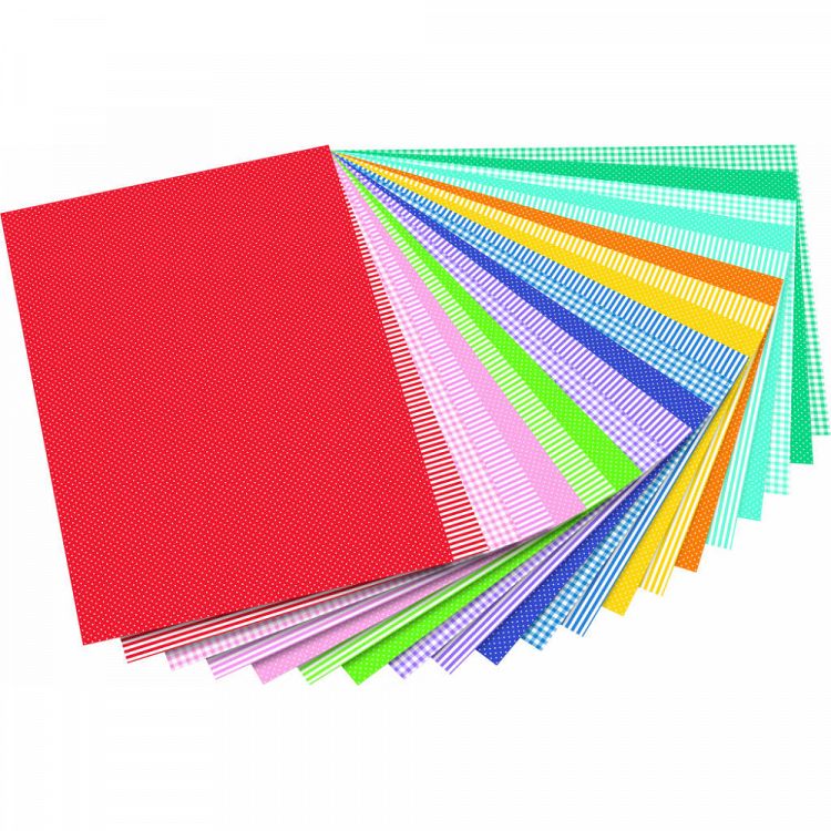 Motif Pad Basics, 24x34 cm, 20 Sheets, Intensive