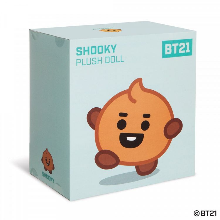 Small Soft Toy in Gift Packaging BT21 Baby Shooky 20cm