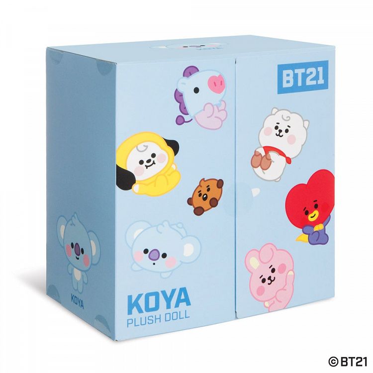 Small Soft Toy in Gift Packaging BT21 Baby Koya 20cm