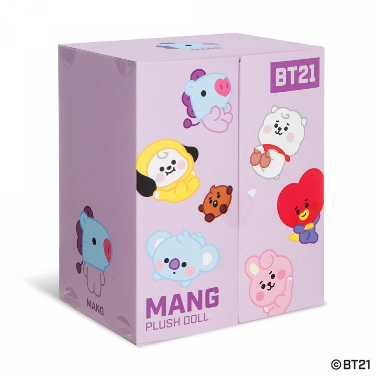 Small Soft Toy in Gift Packaging BT21 Baby Mang 20cm