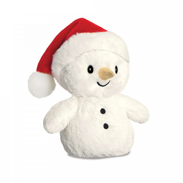 GLITZY TOTS Snowman Λούτρινο Χιονάνθρωπος 15εκ