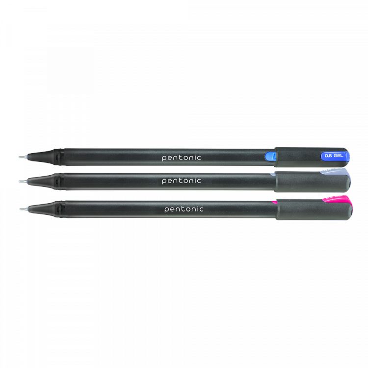 Gel pen LINC Pentonic/μαύρο, κουτί 12τμχ