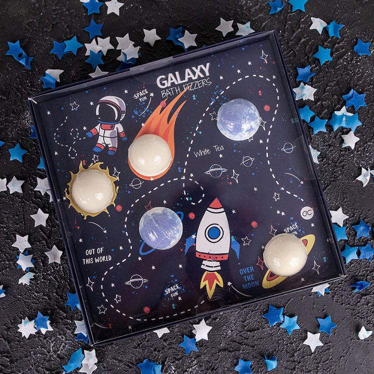 Bath fizzer 5 * 20g  TAKE ME TO THE MOON in paper box