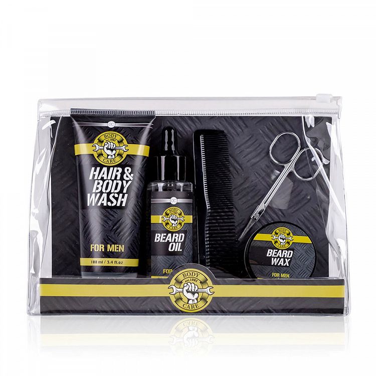 Bath set BATH & BODY TOOLS in PVC bag