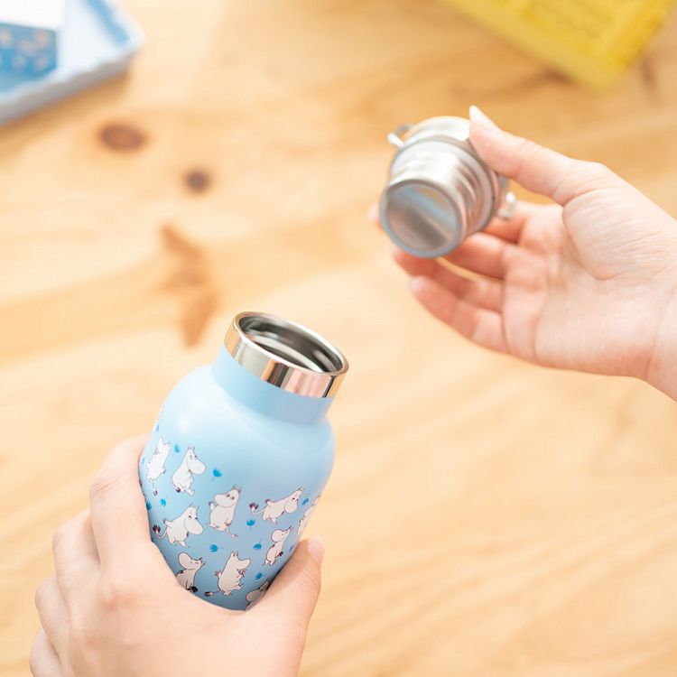 Μεταλλικό Μπουκάλι Θερμός με Λαβή 500ml MOOMIN