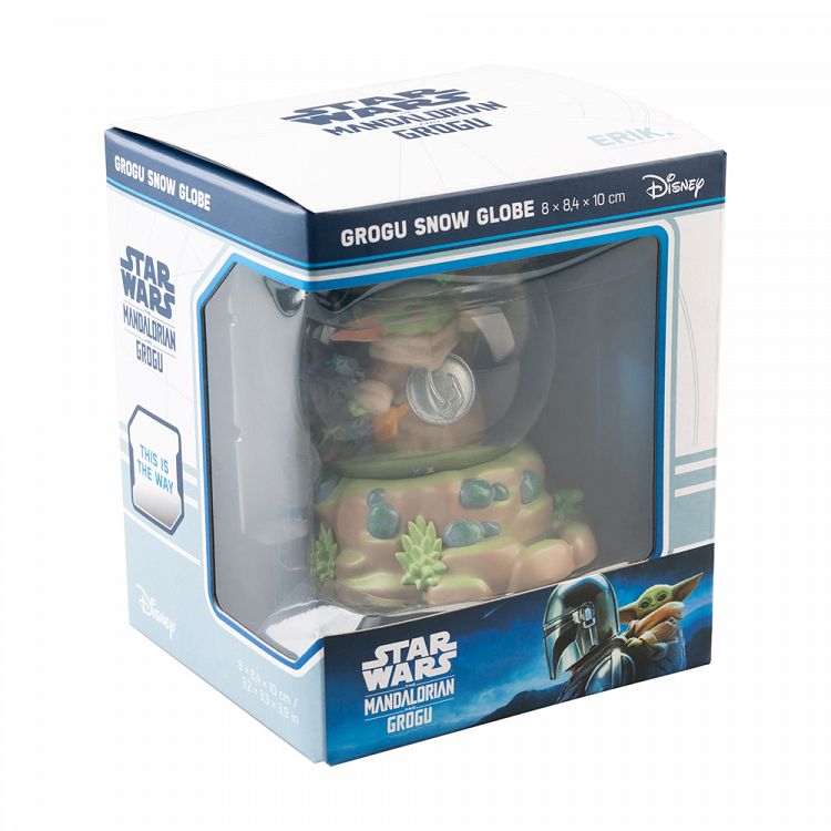 Χιονόμπαλα STAR WARS THE MANDALORIAN AND GROGU the Child Grogu
