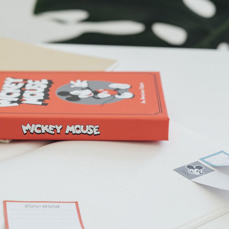 Notepad Α6 with 5 Types of Sticky Notes DISNEY Mickey Classic