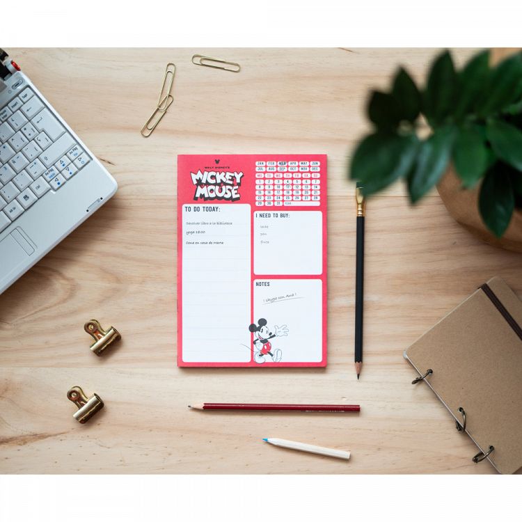 Daily To do list 54 Sheets Α5 DISNEY Mickey Mouse