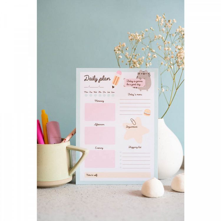 Daily To do list Α5 54 Sheets PUSHEEN Foodie Collection
