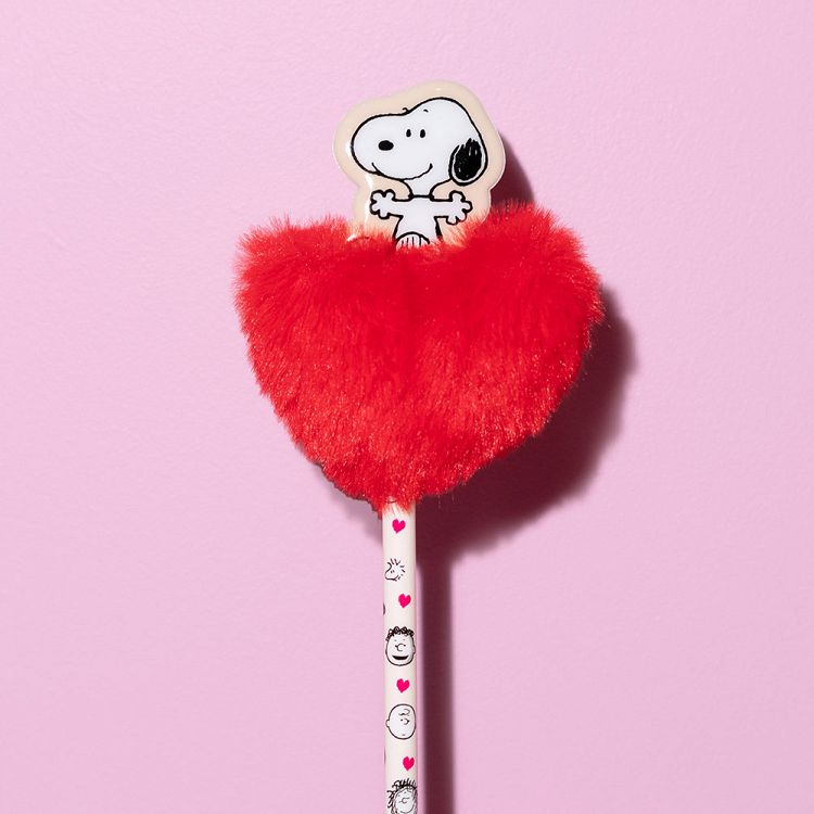 SNOOPY Love Season Στυλό με πομ-πομ & 2D Φιγούρα