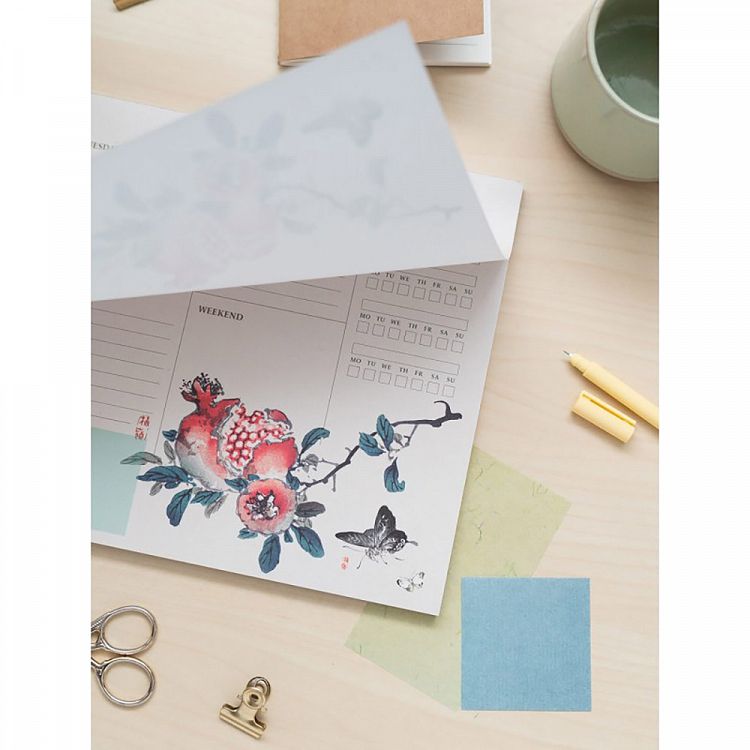 Weekly Planner Notepad A4/21Χ29 cm JAPANESE ART