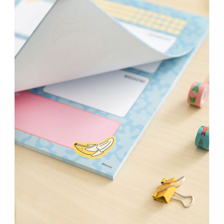 Weekly Planner Notepad A4/21Χ29cm DISNEY Lilo & Stitch Tropical