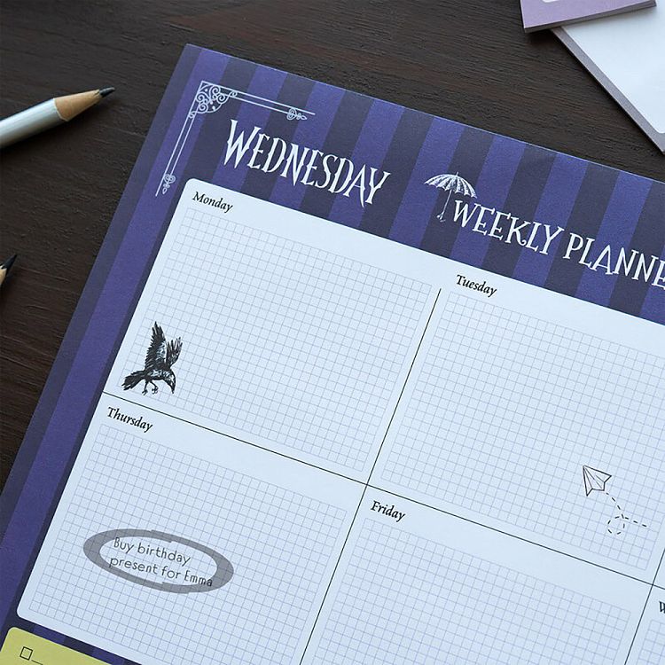 Weekly Planner Notepad A4/21Χ29cm WEDNESDAY