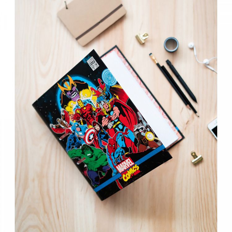 Premium Κλασέρ 2 κρίκων με Λάστιχο MARVEL COMICS Avengers