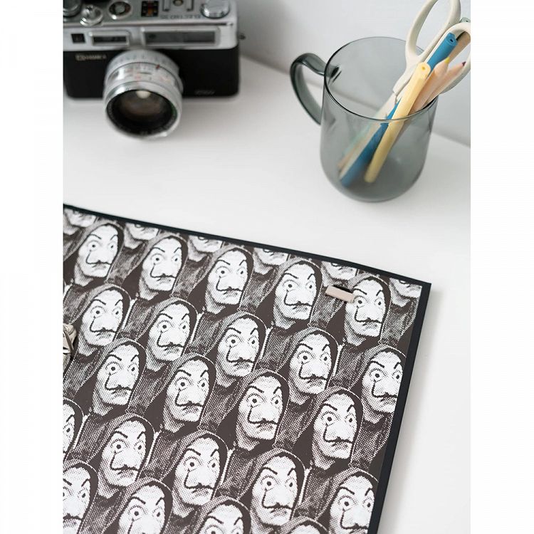 Premium 2 ring File Folder LA CASA DE PAPEL