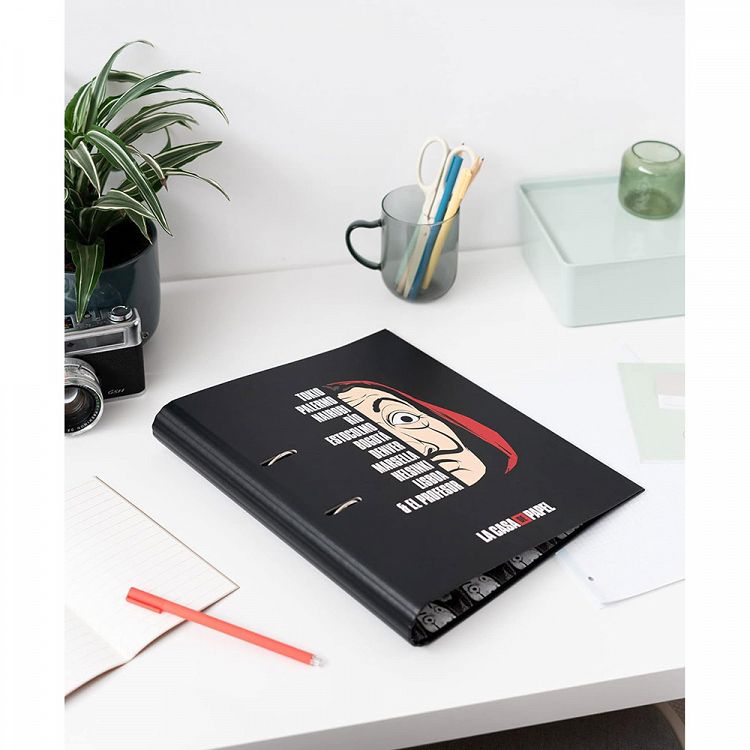 Premium 2 ring File Folder LA CASA DE PAPEL