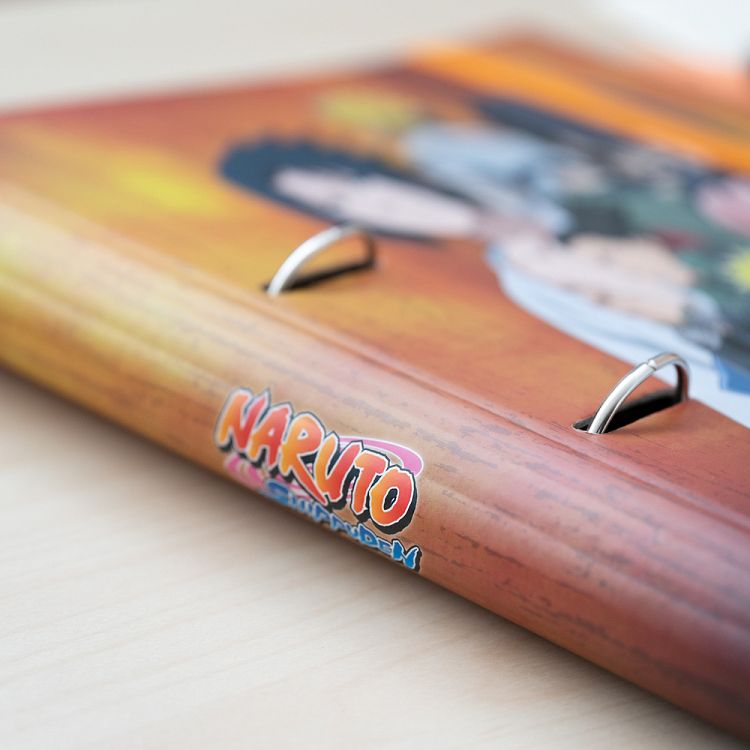 Premium 2 ring File Folder NARUTO (Anime Collection)