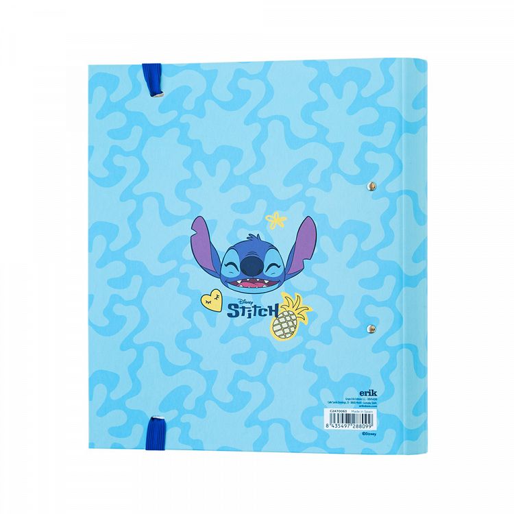 Premium Κλασέρ 2 κρίκων με Λάστιχο DISNEY Lilo & Stitch Tropical