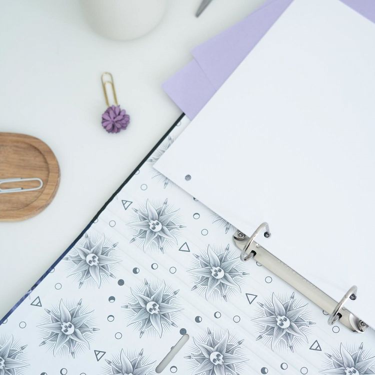 Premium 2 ring File Folder WEDNESDAY