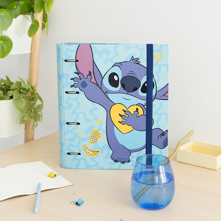 Premium Κλασέρ με Λάστιχο 4 κρίκων DISNEY Lilo & Stitch Tropical
