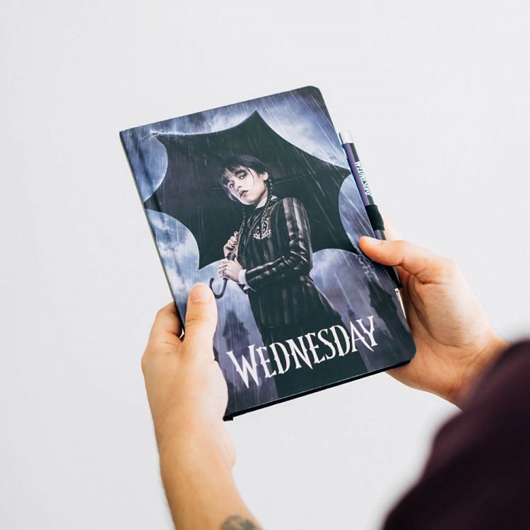 Premium Notebook with Light Pen A5 WEDNESDAY