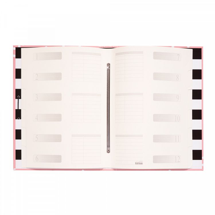 Φάκελος με Λάστιχο Χαρτόνι GLITTER Stars